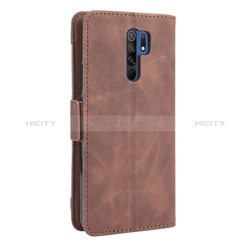 Funda de Cuero Cartera con Soporte Carcasa BY2 para Xiaomi Redmi 9 Prime India