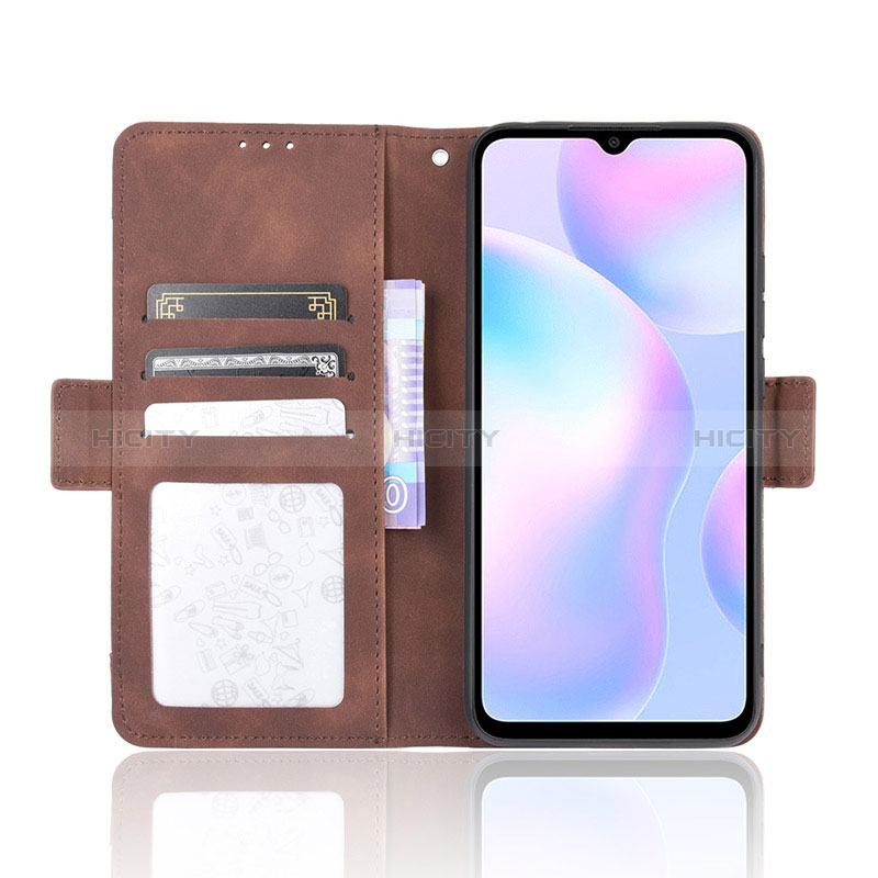 Funda de Cuero Cartera con Soporte Carcasa BY2 para Xiaomi Redmi 9i