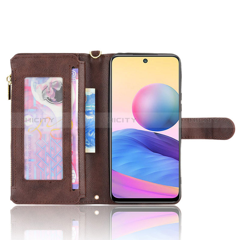 Funda de Cuero Cartera con Soporte Carcasa BY2 para Xiaomi Redmi Note 10 JE 5G