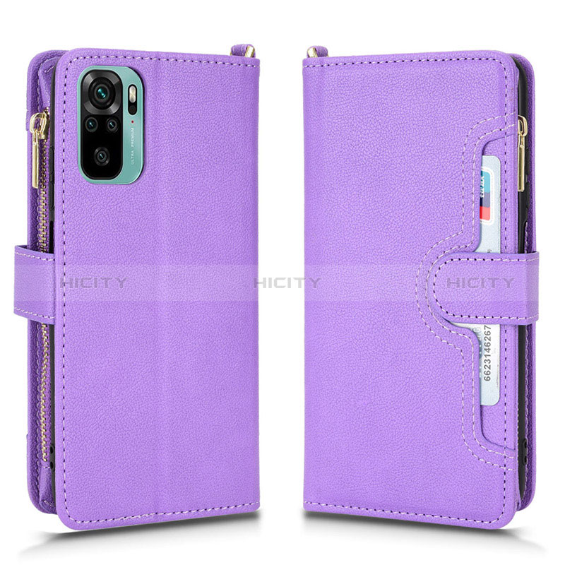 Funda de Cuero Cartera con Soporte Carcasa BY2 para Xiaomi Redmi Note 10S 4G