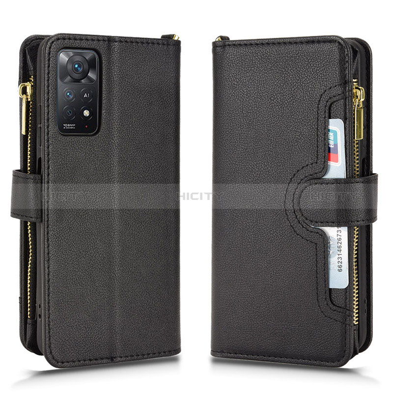 Funda de Cuero Cartera con Soporte Carcasa BY2 para Xiaomi Redmi Note 11 Pro 5G