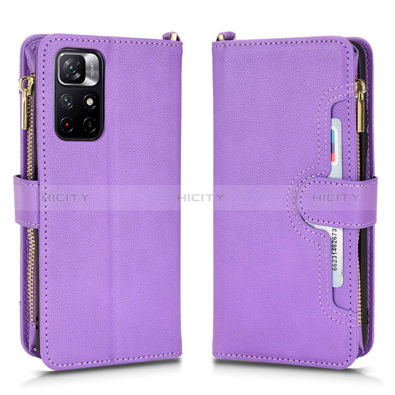 Funda de Cuero Cartera con Soporte Carcasa BY2 para Xiaomi Redmi Note 11S 5G