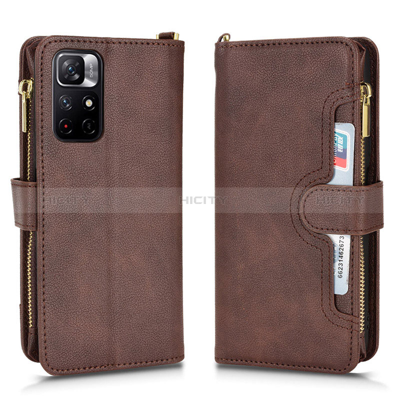 Funda de Cuero Cartera con Soporte Carcasa BY2 para Xiaomi Redmi Note 11S 5G