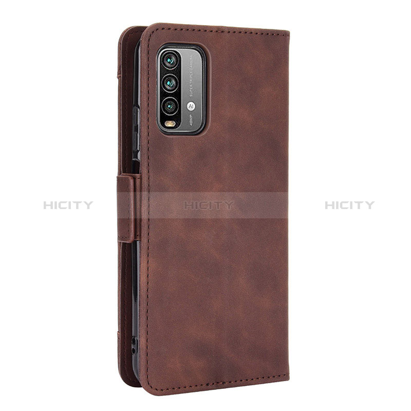 Funda de Cuero Cartera con Soporte Carcasa BY2 para Xiaomi Redmi Note 9 4G