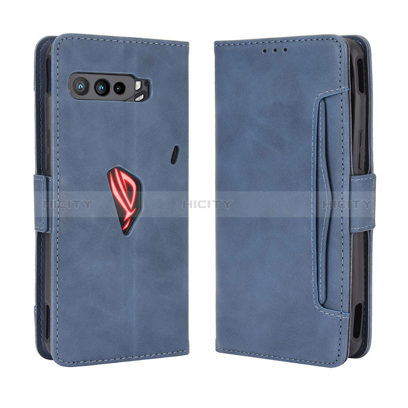 Funda de Cuero Cartera con Soporte Carcasa BY3 para Asus ROG Phone 3 Strix ZS661KS