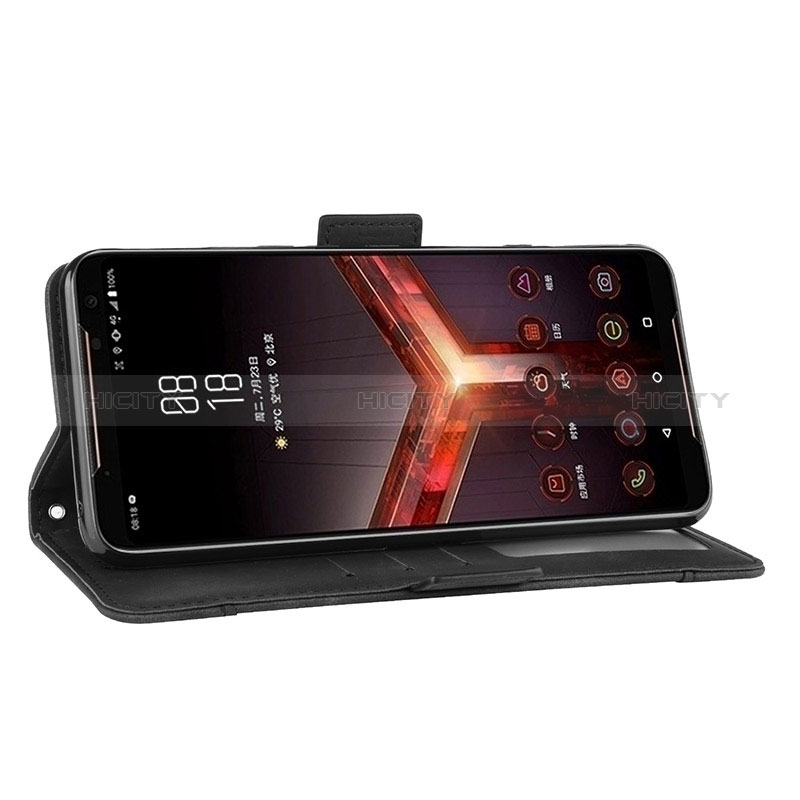 Funda de Cuero Cartera con Soporte Carcasa BY3 para Asus ROG Phone II ZS660KL