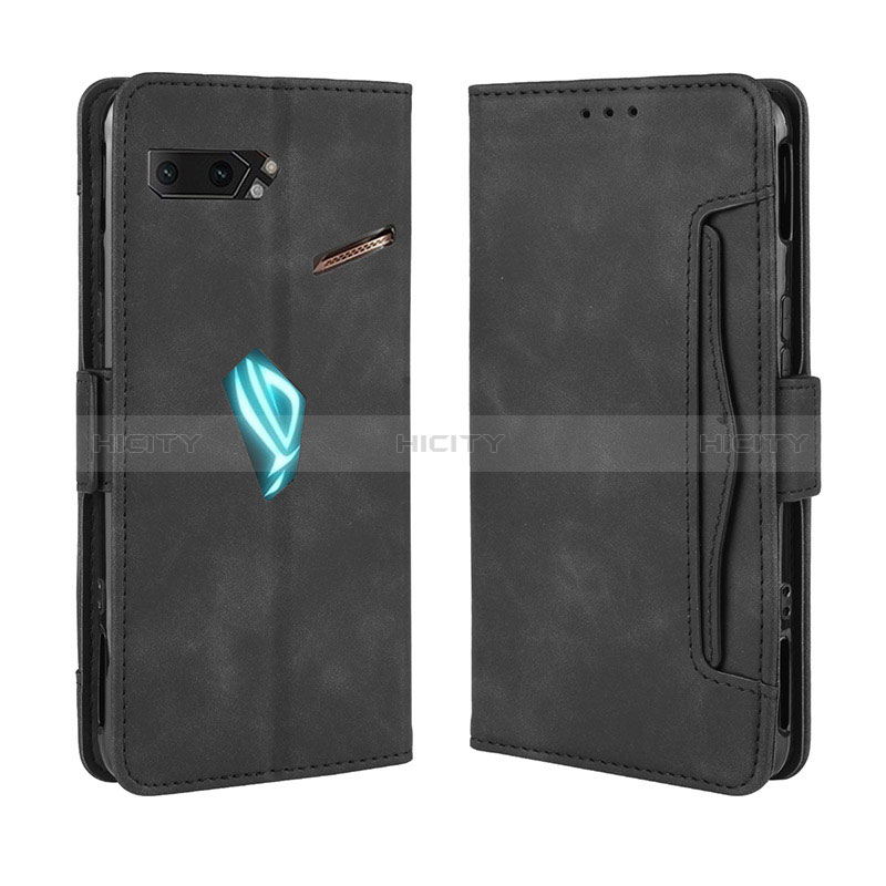 Funda de Cuero Cartera con Soporte Carcasa BY3 para Asus ROG Phone II ZS660KL