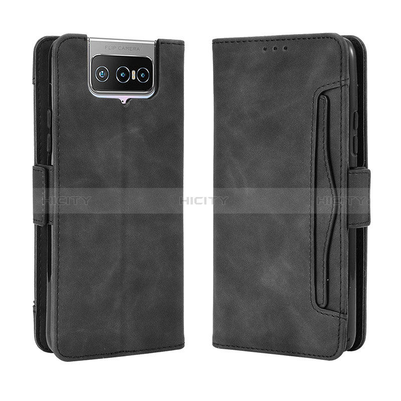 Funda de Cuero Cartera con Soporte Carcasa BY3 para Asus Zenfone 7 Pro ZS671KS