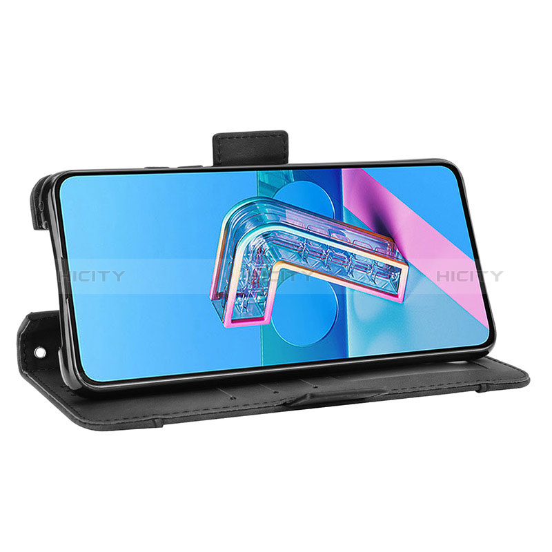 Funda de Cuero Cartera con Soporte Carcasa BY3 para Asus ZenFone 8 Flip ZS672KS