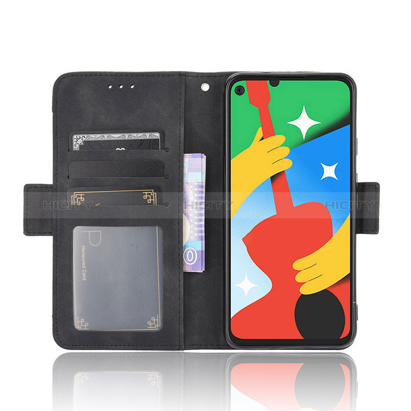 Funda de Cuero Cartera con Soporte Carcasa BY3 para Google Pixel 4a 5G