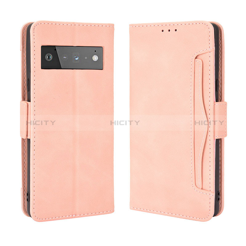 Funda de Cuero Cartera con Soporte Carcasa BY3 para Google Pixel 6 5G