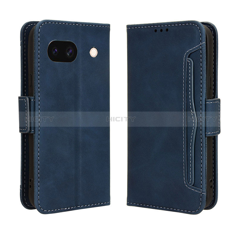 Funda de Cuero Cartera con Soporte Carcasa BY3 para Google Pixel 8a 5G Azul