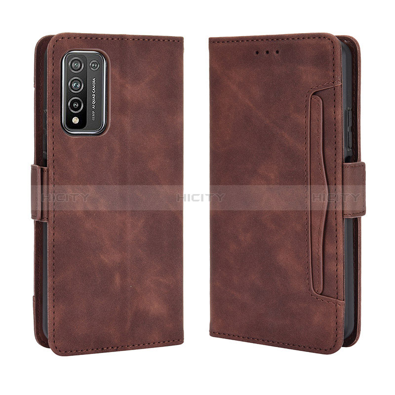 Funda de Cuero Cartera con Soporte Carcasa BY3 para Huawei Honor 10X Lite