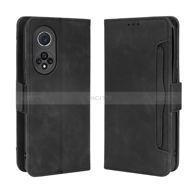 Funda de Cuero Cartera con Soporte Carcasa BY3 para Huawei Honor 50 Pro 5G Negro