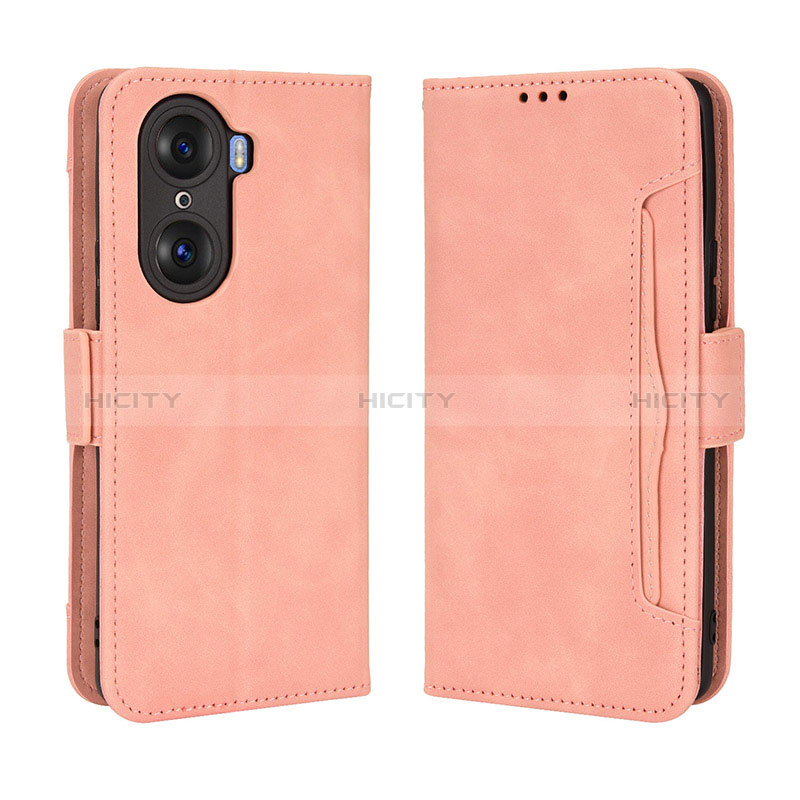 Funda de Cuero Cartera con Soporte Carcasa BY3 para Huawei Honor 60 5G