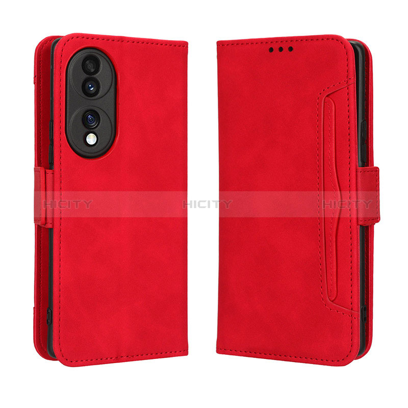 Funda de Cuero Cartera con Soporte Carcasa BY3 para Huawei Honor 70 5G