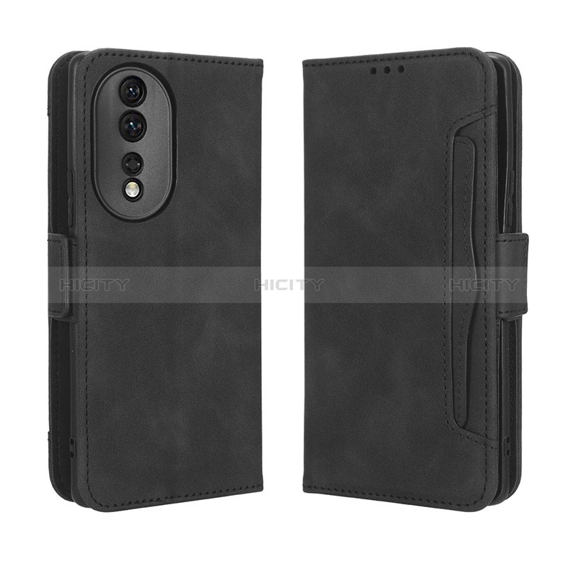 Funda de Cuero Cartera con Soporte Carcasa BY3 para Huawei Honor 80 5G