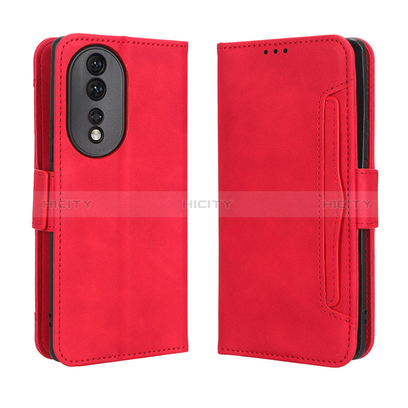 Funda de Cuero Cartera con Soporte Carcasa BY3 para Huawei Honor 80 5G