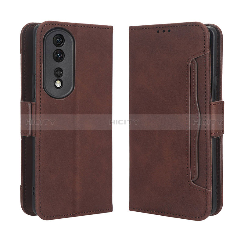 Funda de Cuero Cartera con Soporte Carcasa BY3 para Huawei Honor 80 Pro 5G