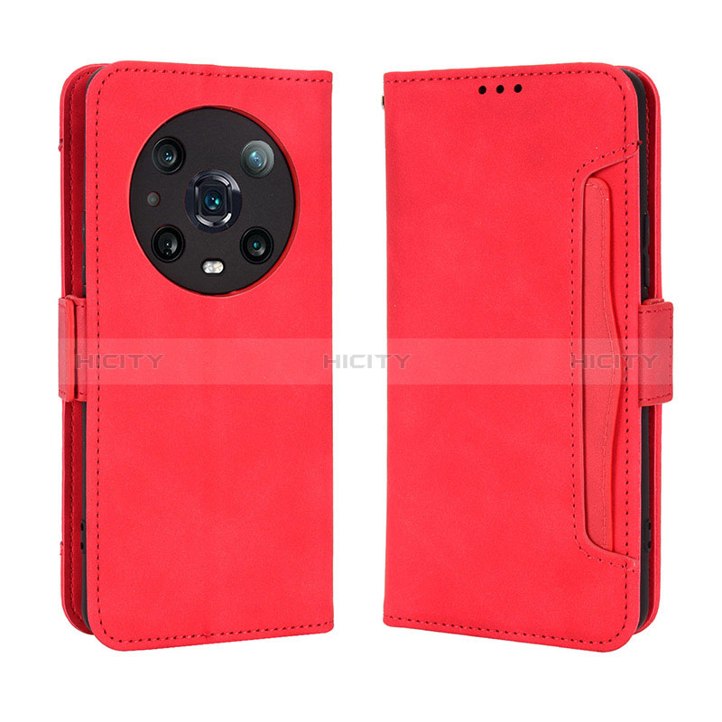 Funda de Cuero Cartera con Soporte Carcasa BY3 para Huawei Honor Magic4 Pro 5G