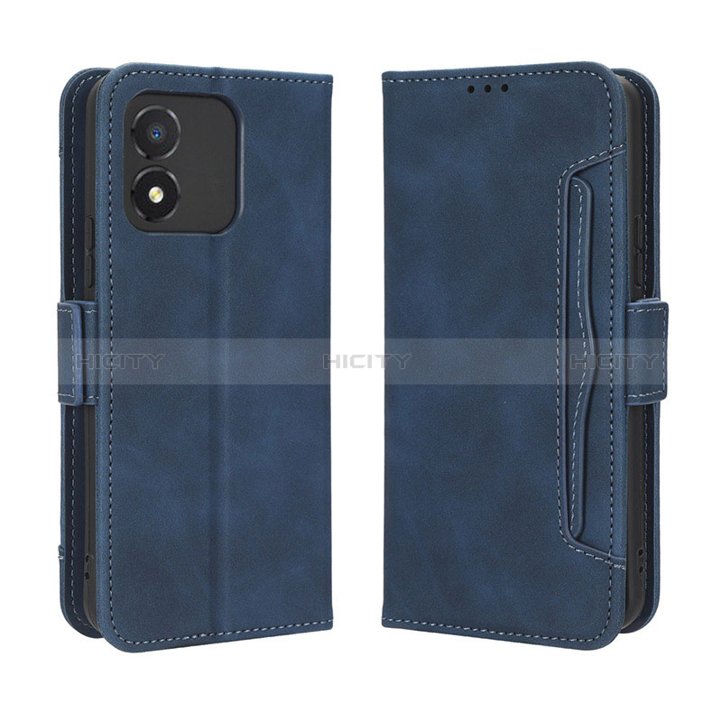 Funda de Cuero Cartera con Soporte Carcasa BY3 para Huawei Honor X5