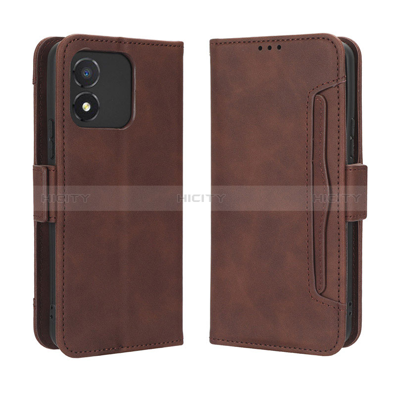 Funda de Cuero Cartera con Soporte Carcasa BY3 para Huawei Honor X5