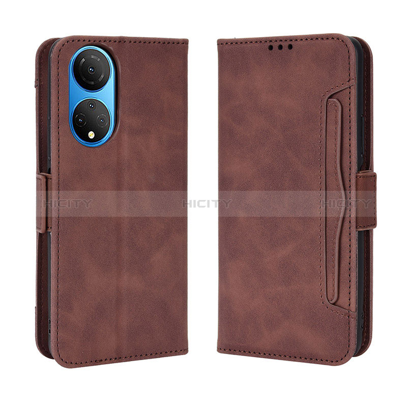 Funda de Cuero Cartera con Soporte Carcasa BY3 para Huawei Honor X7