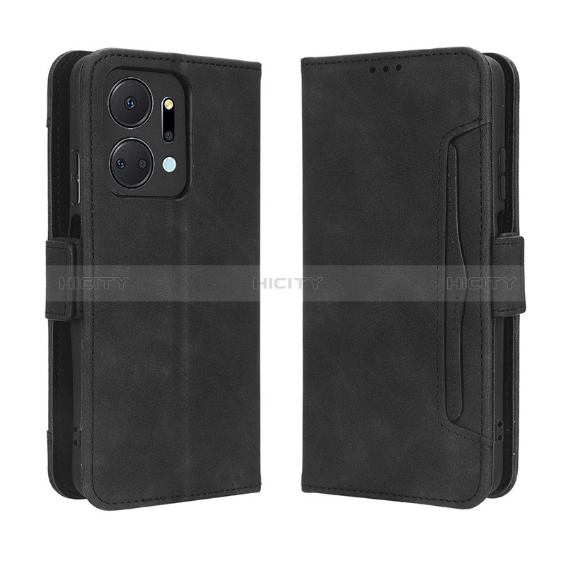 Funda de Cuero Cartera con Soporte Carcasa BY3 para Huawei Honor X7a