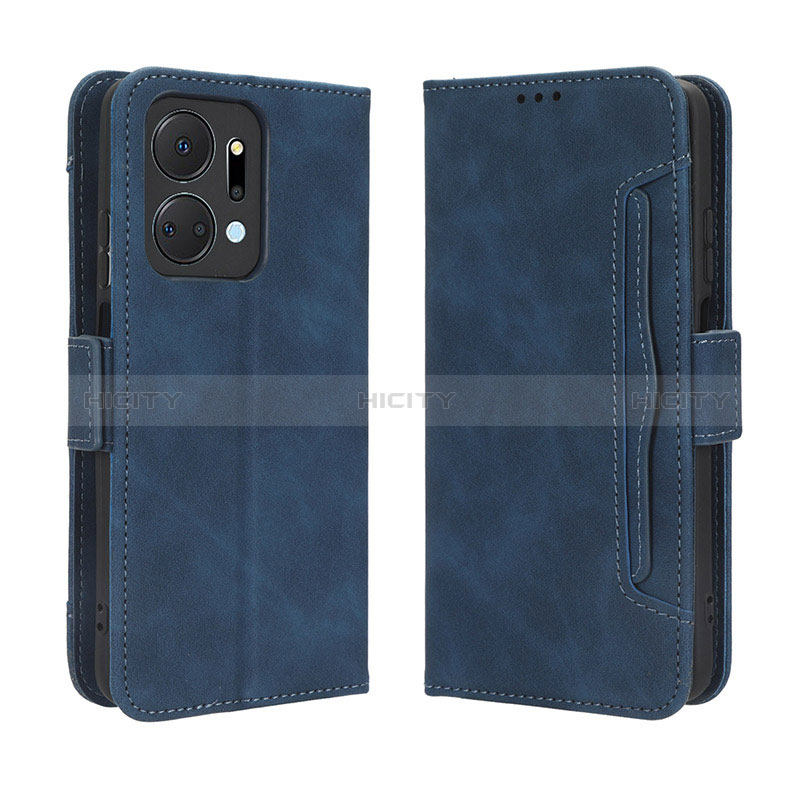 Funda de Cuero Cartera con Soporte Carcasa BY3 para Huawei Honor X7a