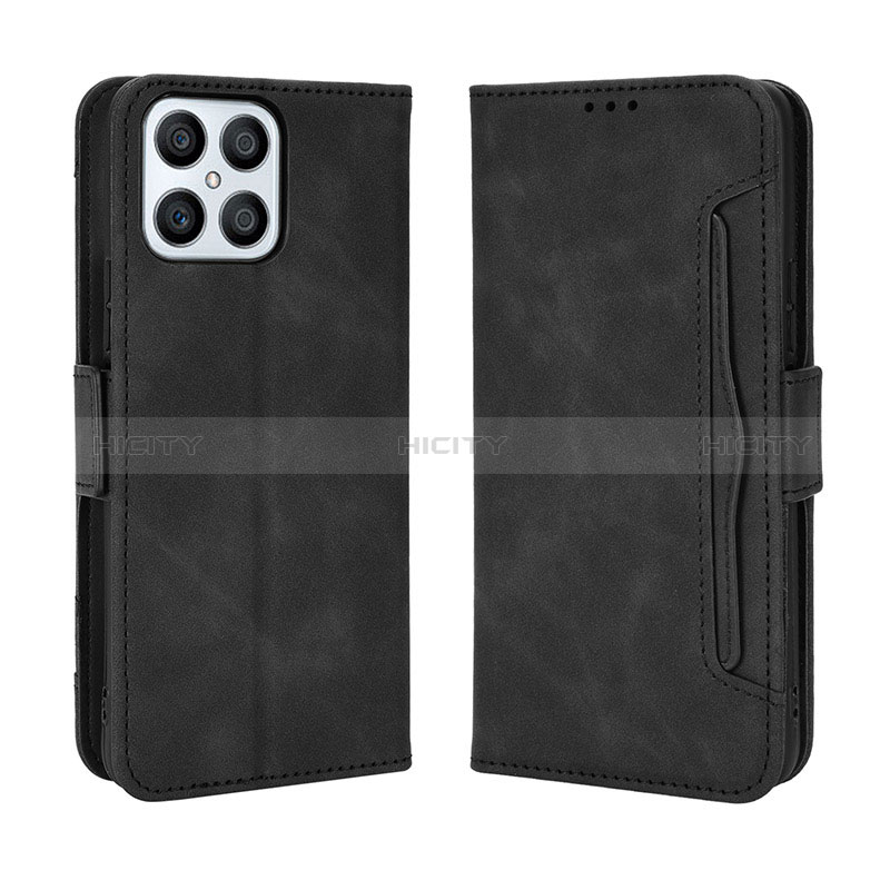 Funda de Cuero Cartera con Soporte Carcasa BY3 para Huawei Honor X8 4G