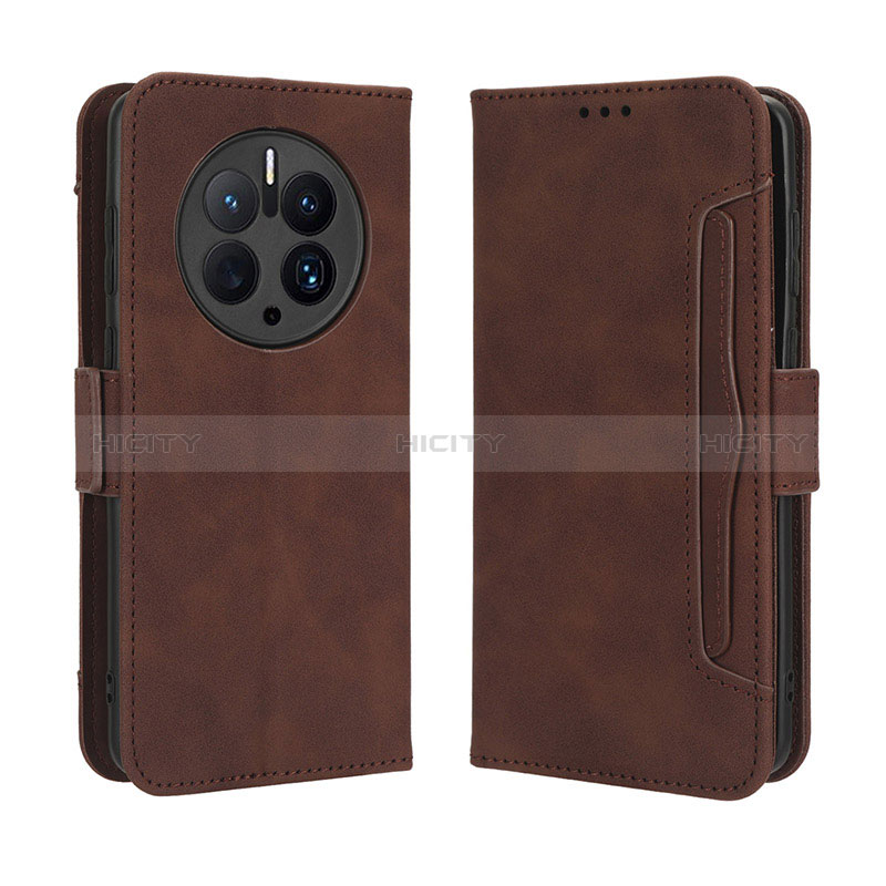 Funda de Cuero Cartera con Soporte Carcasa BY3 para Huawei Mate 50 Pro