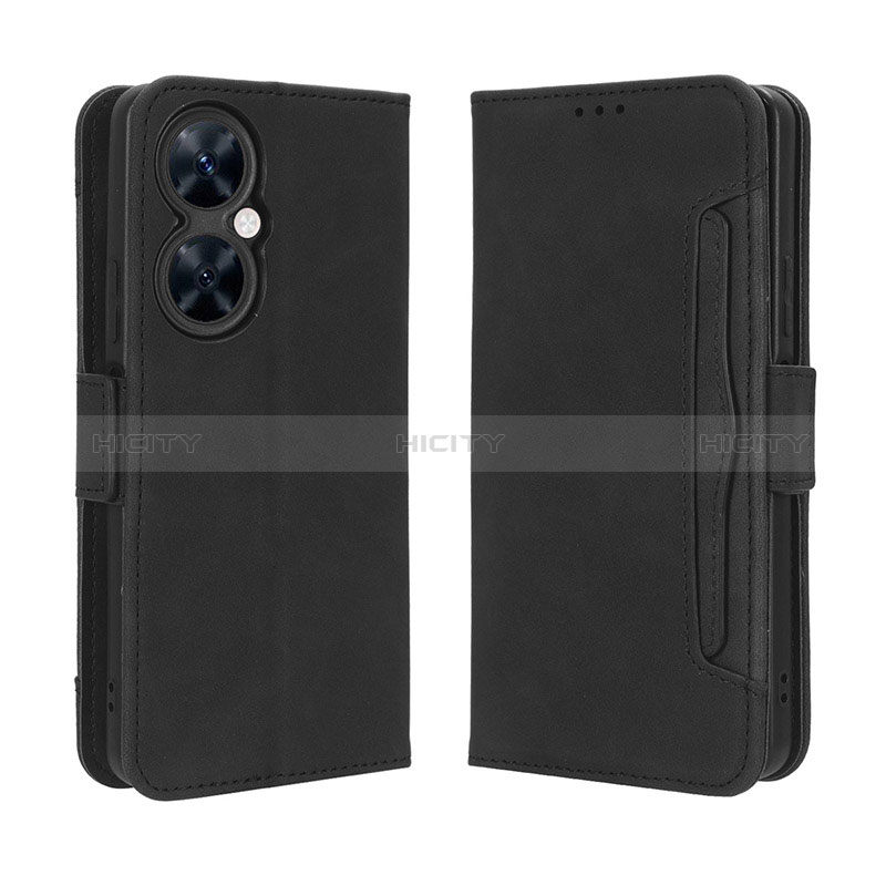 Funda de Cuero Cartera con Soporte Carcasa BY3 para Huawei Nova 11i Negro