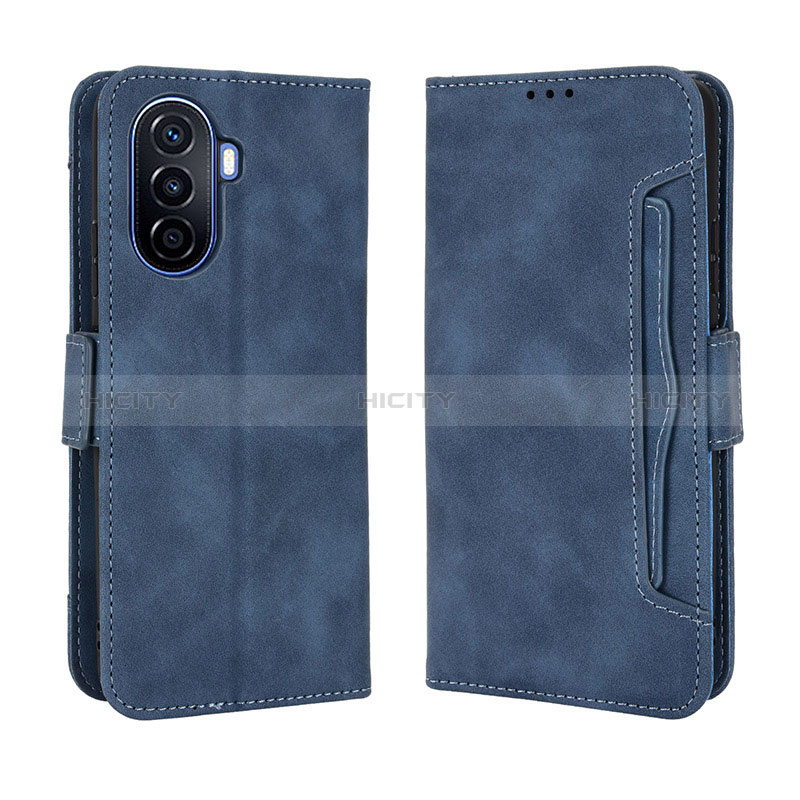 Funda de Cuero Cartera con Soporte Carcasa BY3 para Huawei Nova Y70 Plus