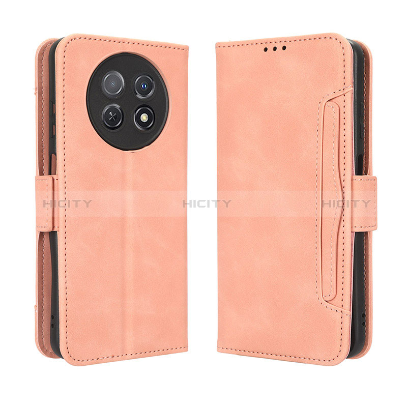 Funda de Cuero Cartera con Soporte Carcasa BY3 para Huawei Nova Y91