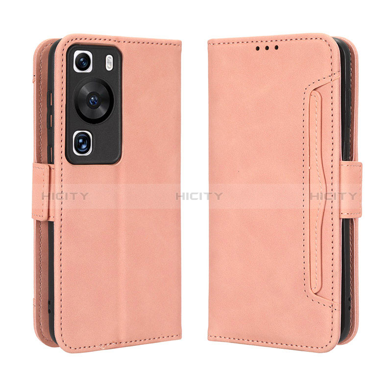 Funda de Cuero Cartera con Soporte Carcasa BY3 para Huawei P60