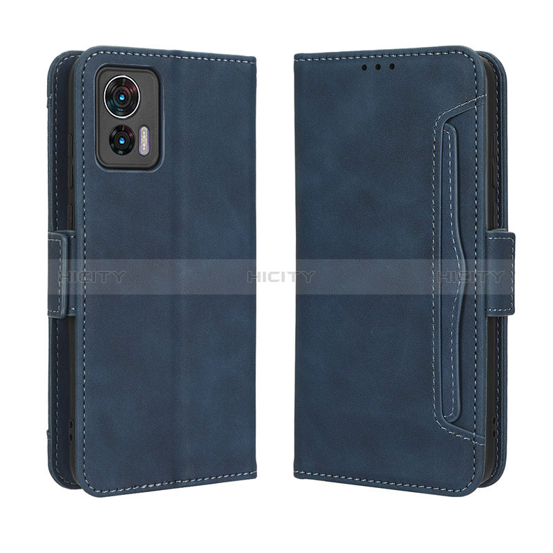 Funda de Cuero Cartera con Soporte Carcasa BY3 para Motorola Moto Edge 30 Lite 5G