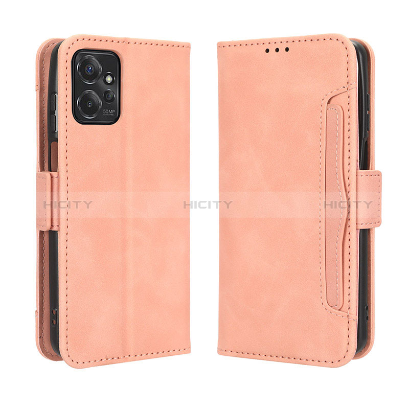 Funda de Cuero Cartera con Soporte Carcasa BY3 para Motorola Moto G Power 5G (2023) Rosa