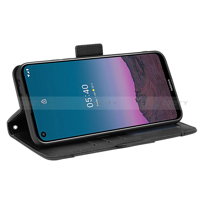 Funda de Cuero Cartera con Soporte Carcasa BY3 para Nokia 5.4