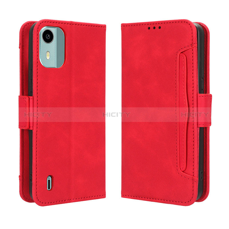 Funda de Cuero Cartera con Soporte Carcasa BY3 para Nokia C12 Pro