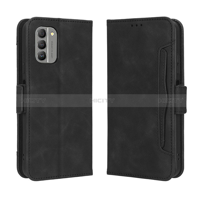 Funda de Cuero Cartera con Soporte Carcasa BY3 para Nokia G400 5G Negro