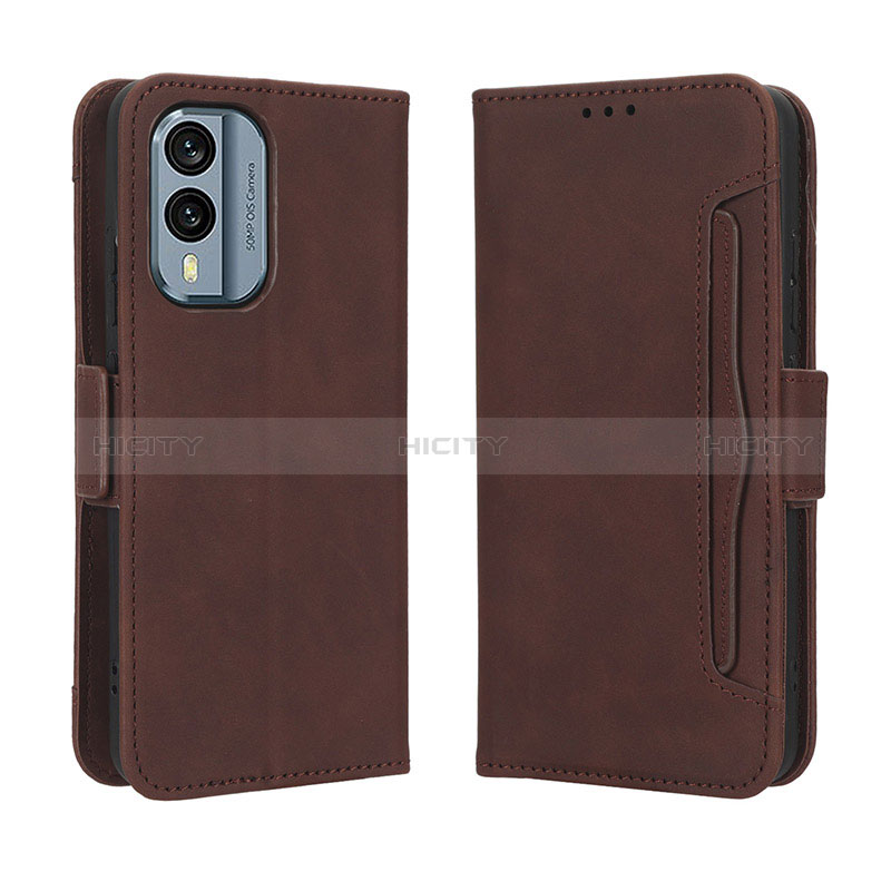 Funda de Cuero Cartera con Soporte Carcasa BY3 para Nokia X30 5G