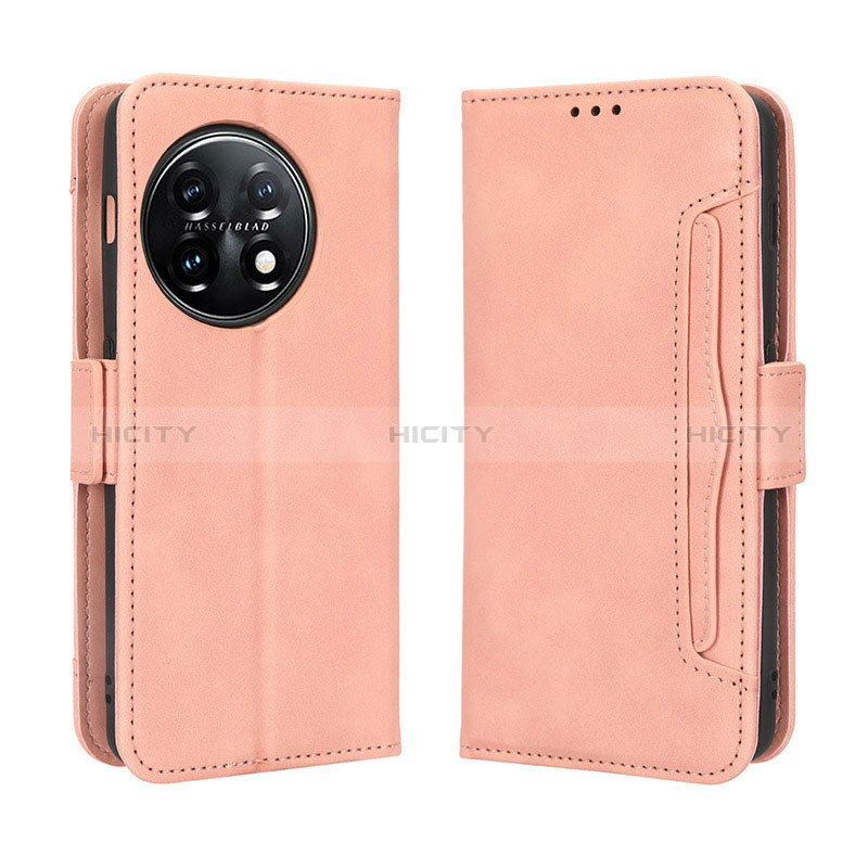 Funda de Cuero Cartera con Soporte Carcasa BY3 para OnePlus 11 5G