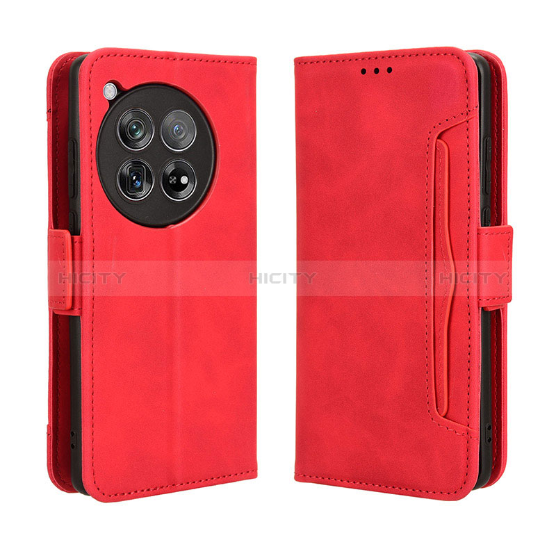 Funda de Cuero Cartera con Soporte Carcasa BY3 para OnePlus 12 5G