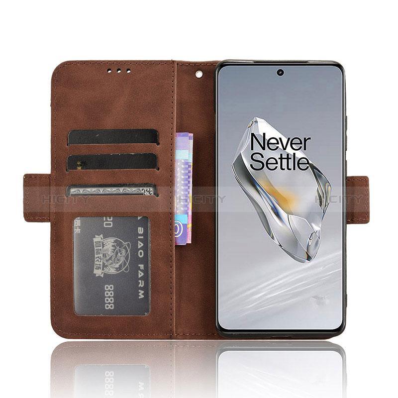 Funda de Cuero Cartera con Soporte Carcasa BY3 para OnePlus 12R 5G