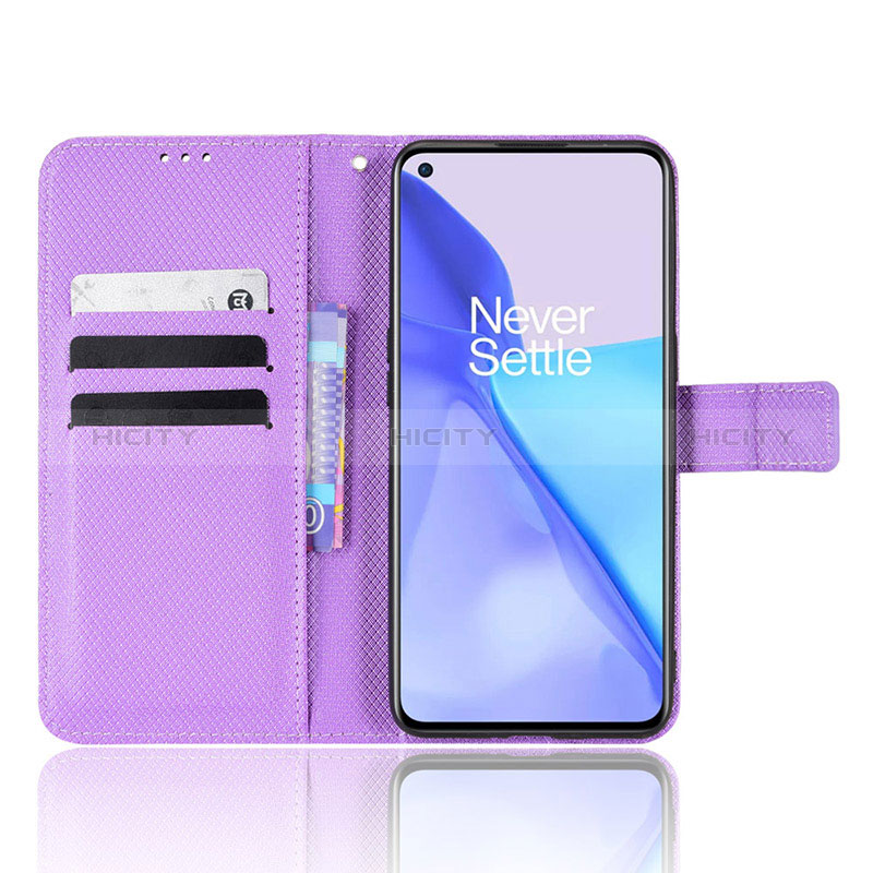 Funda de Cuero Cartera con Soporte Carcasa BY3 para OnePlus 9 5G