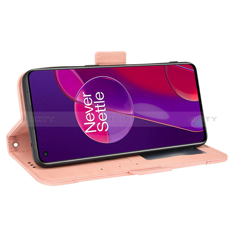 Funda de Cuero Cartera con Soporte Carcasa BY3 para OnePlus 9RT 5G