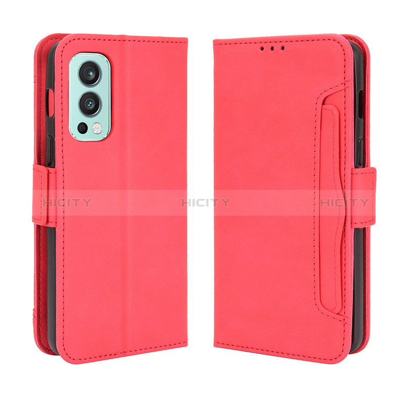 Funda de Cuero Cartera con Soporte Carcasa BY3 para OnePlus Nord 2 5G