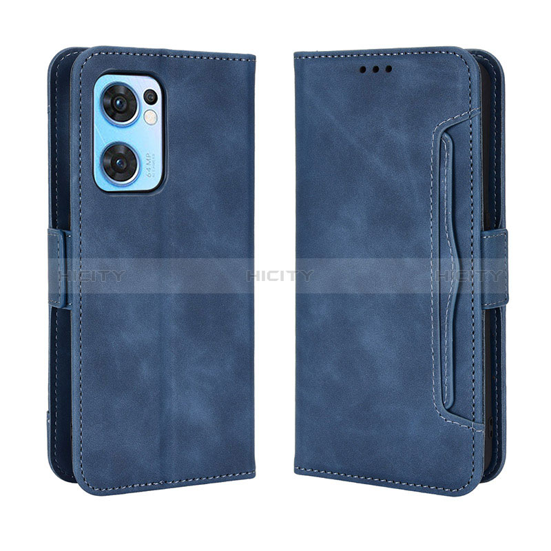 Funda de Cuero Cartera con Soporte Carcasa BY3 para OnePlus Nord CE 2 5G Azul