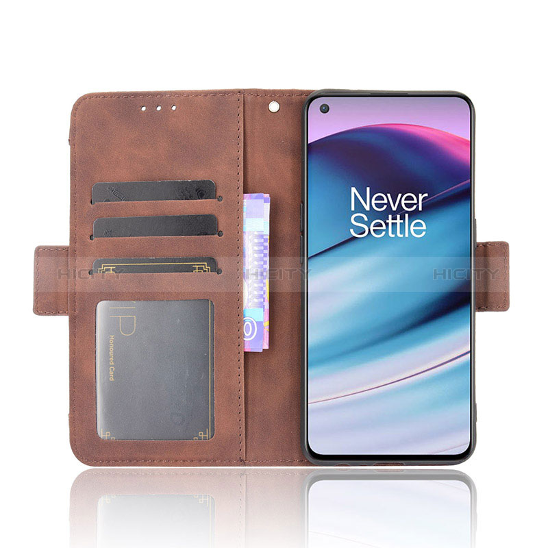 Funda de Cuero Cartera con Soporte Carcasa BY3 para OnePlus Nord CE 5G