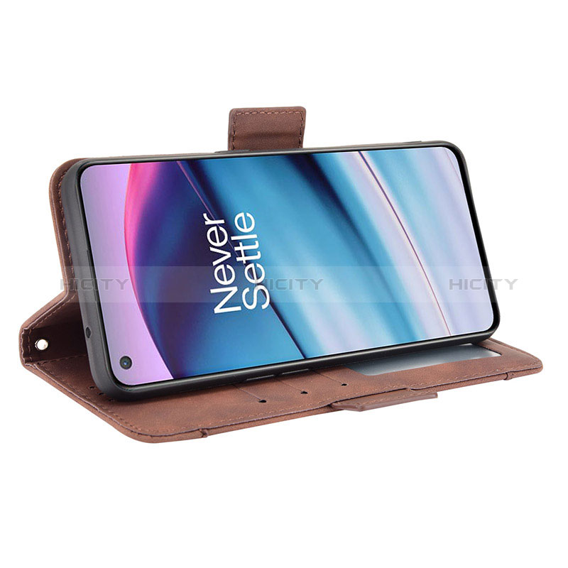 Funda de Cuero Cartera con Soporte Carcasa BY3 para OnePlus Nord CE 5G